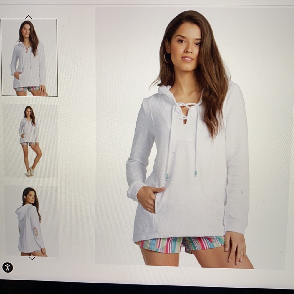 Roxy Pearling Oversized Poncho Hoodie